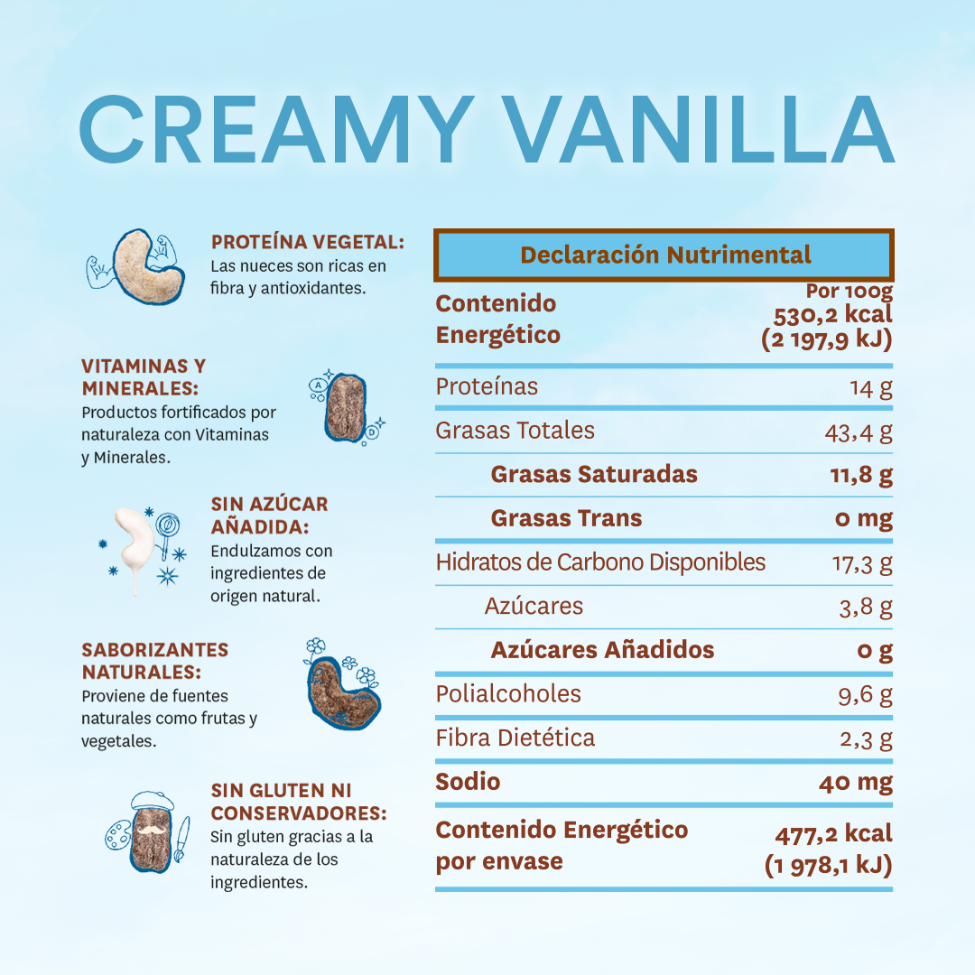 CREAMY VAINILLA 32g