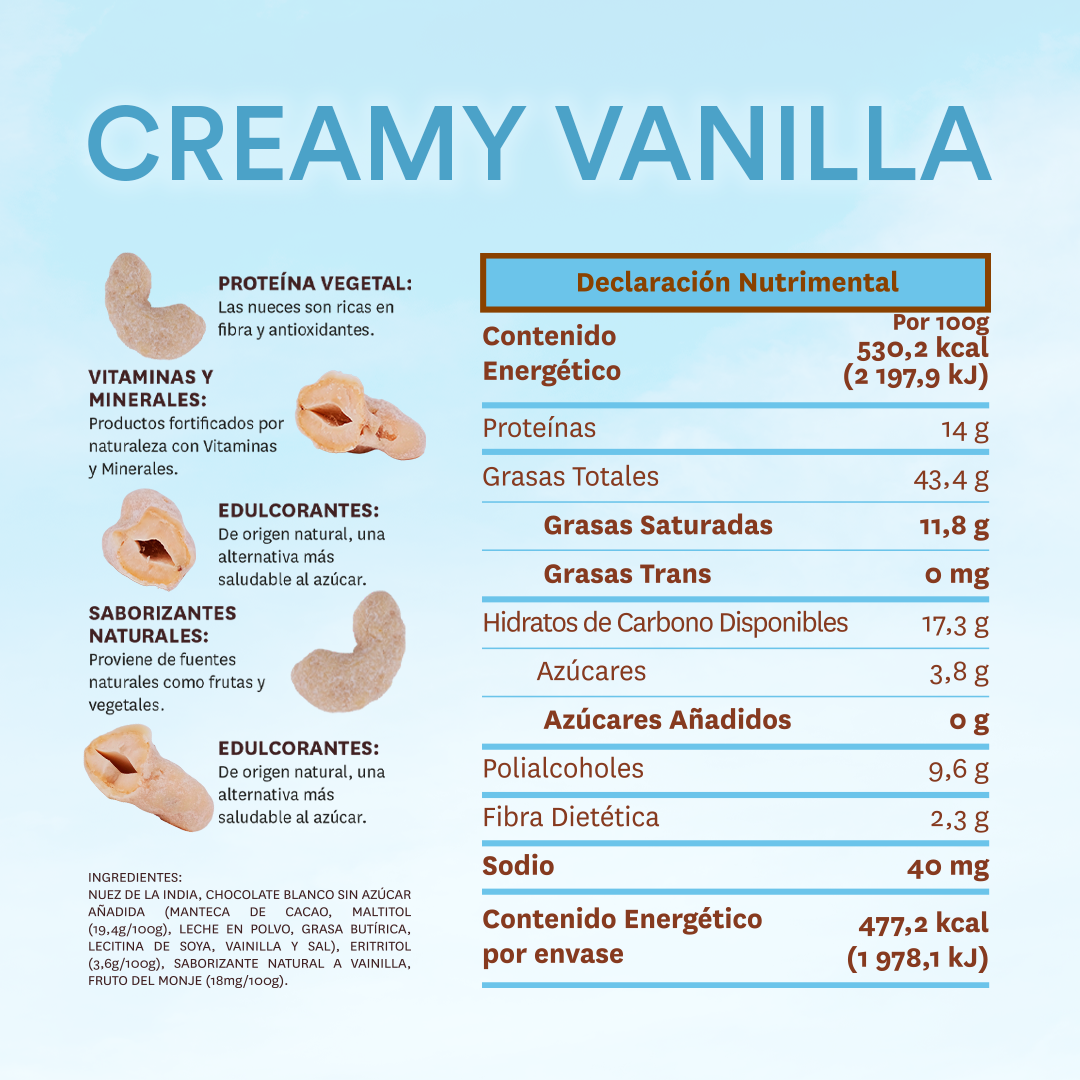 Mega Box Creamy Vanilla (25pz)