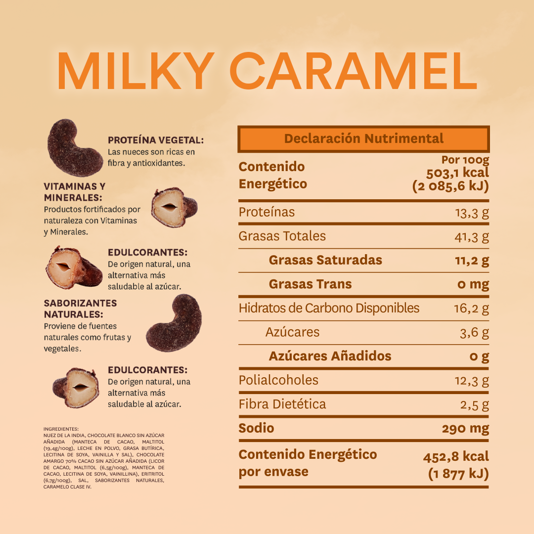 Mega Box Milky Caramel (25pz)